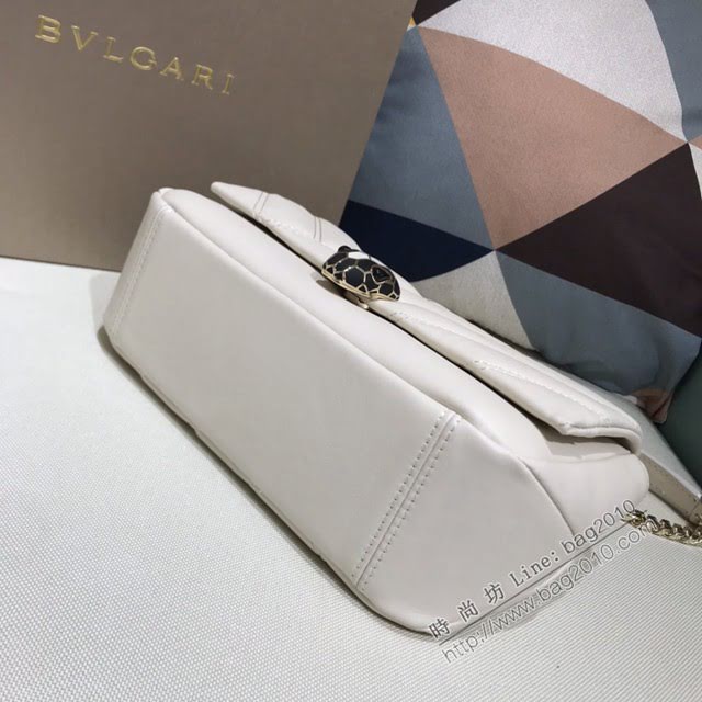 Bvlgari女包 寶格麗2020新款 幾何形狀牛皮鏈條單肩斜挎女包 古力娜紮同款 287993  fyd1561